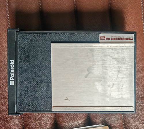 Polaroid 4x5 planfilmkassette - polaroid,