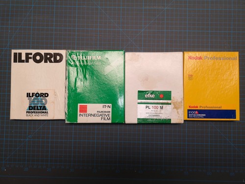 4x5 planfilm konvolut delta - planfilm,