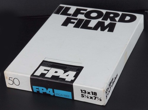Ilford film fp4 5x7 - film,