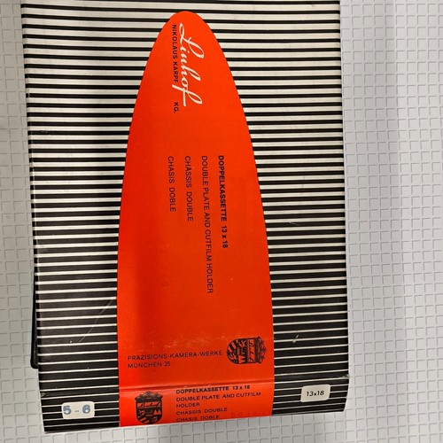 Linhof planfilmkassette doppel - linhof,