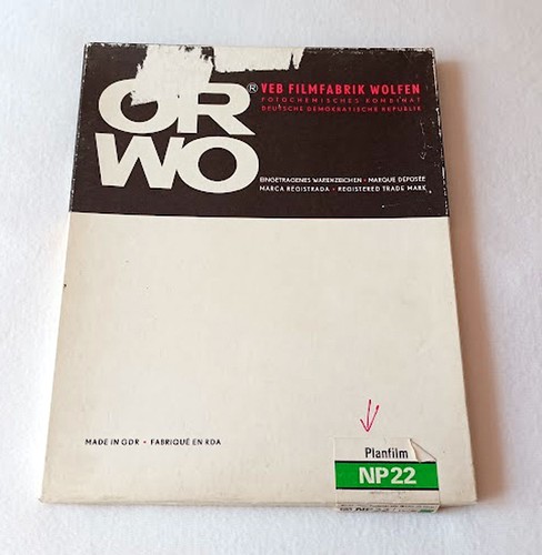 Orwo planfilm 24x30 - orwo,