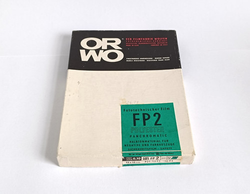Orwo fp2 planfilm 13x18cm - orwo,