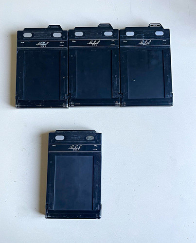 Linhof planfilmkassetten - linhof, 4x
